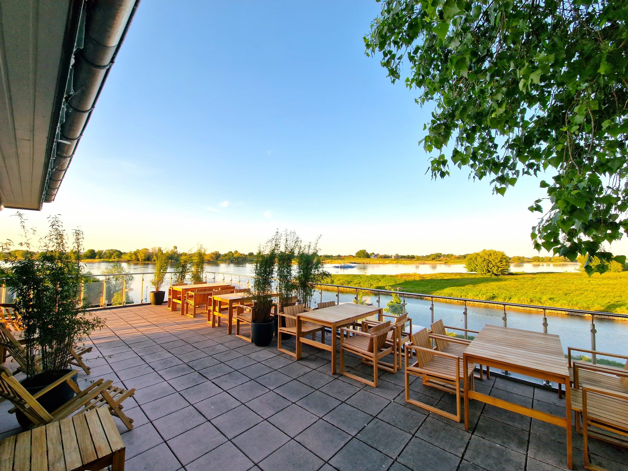 Fährhaus Ausblick mit Dachterasse