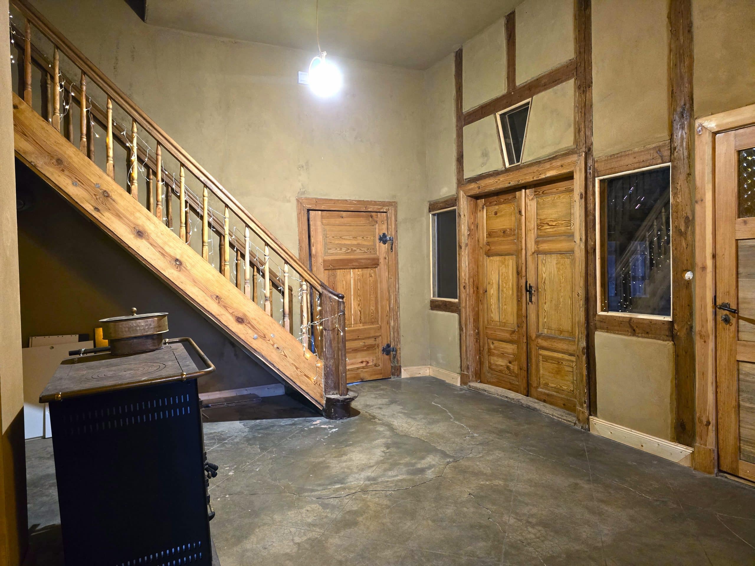 Gemeinsame Diele Treppenansicht